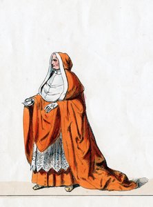 Kardinal Wolsey, kostymedesign for Shakespeares skuespill, Henry VIII, 1800-tallet av Unbekannt