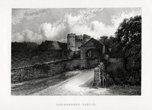 Carisbrooke Castle, Newport, Isle of Wight, 1896 av Unbekannt