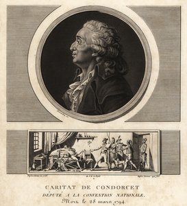 Caritat de Condorcet (1743–1794), fransk filosof og matematiker av Unbekannt