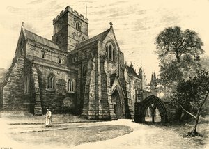 Carlisle katedral, 1898. av Unbekannt
