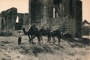 Karmelitt- og armenske kirker ved Martinengo Bastion, Famagusta, Nord-Kypros, 1936 av Unbekannt