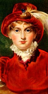 Caroline av Brunswick, dronningkonsort av kong George IV, tidlig på 1800-tallet av Unbekannt