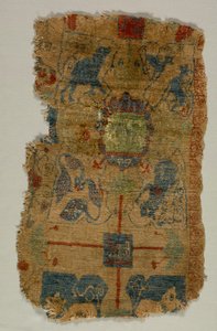 Teppefragment, ca. 1400-tallet. av Unbekannt