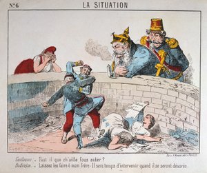 Tegneserie, Paris kommune, 1871. av Unbekannt