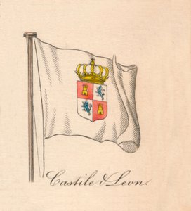 Castilla og Leon, 1838 av Unbekannt