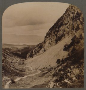 Castle Crag og den vakre Borrowdale Valley, Lake District, England, 1903. av Unbekannt