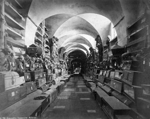 Kapusinernes katakomber, Palermo, Italia, ca 1910-tallet av Unbekannt