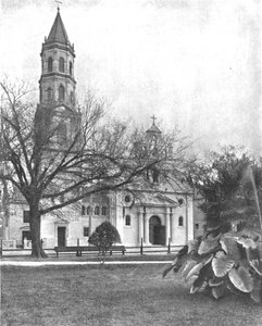 Cathedral of St. Augustine, Florida, USA, ca 1900. av Unbekannt