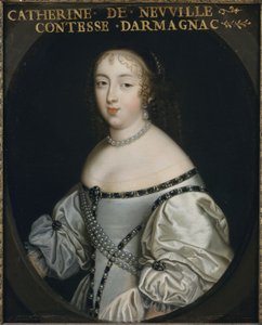 Catherine de Neufville de Villeroy, grevinne av Armagnac 1639-1707, ca 1665. av Unbekannt