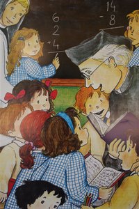 Katolsk skole Madrid Spania av Unbekannt