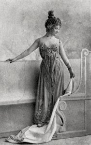 Cecile Sorel , fransk skuespillerinne, 1893 av Unbekannt