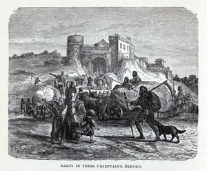 Kelter i deres høvdingtjeneste, 1882 av Unbekannt