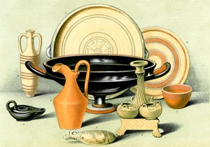 Keramisk kunst, gammelgresk, kypriansk og etruskisk av Unbekannt