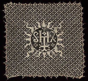 Kalkslør med Monogram of Christ, 1500-tallet. av Unbekannt