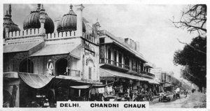 Chandni Chowk, Delhi, India, c1925 av Unbekannt