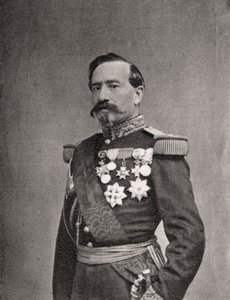 Charles Denis Bourbaki , fransk soldat og general, 1868 av Unbekannt