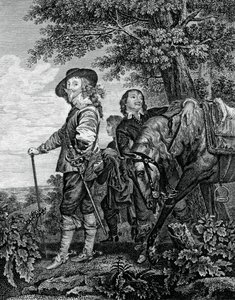 Charles I av England av Unbekannt
