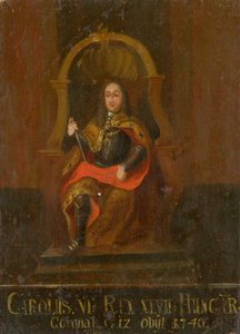 Karl VI 1685-1740, konge av Ungarn og Kroatia, første halvdel av 1700-tallet. av Unbekannt