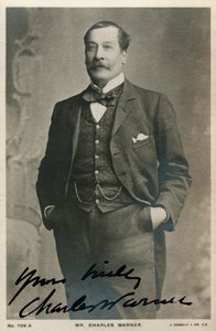 Charles Warner , engelsk skuespiller, c1890-c1909 av Unbekannt
