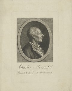Charles de Secondat, Baron de Montesquieu 1689-1755, ca. 1795