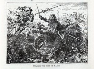 Karl den dristige i Nancy, 1882 av Unbekannt
