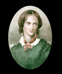 Charlotte Bronte , engelsk forfatter, midten av 1800-tallet av Unbekannt