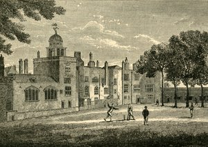 Charterhouse - The Quadrangle, c1872. av Unbekannt