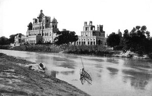 Chattar Manzil Palace, Lucknow, India, 1900-tallet av Unbekannt