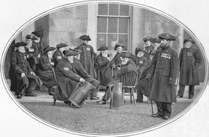 Chelsea Pensjonister med svarte knekt, London, c1901 1901 av Unbekannt