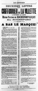 Chiffonnier de La Villette, fra franske politiske plakater fra Paris-kommunen, mai 1871 av Unbekannt