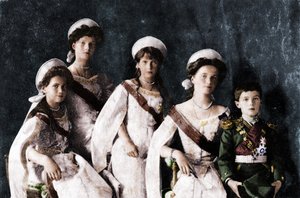 Barn av tsar Nicholas II av Russland, c1910. av Unbekannt