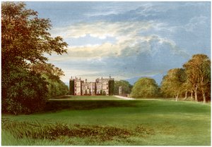 Chillingham Castle, Northumberland, hjemmet til jarlen av Tankerville, c1880 av Unbekannt