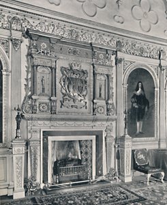 Skorsteinsstykke ved Audley End, 1927 av Unbekannt