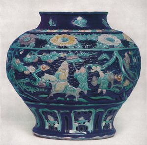 Kinesisk vinkrukke. Ming-periode, 1368–1644, 1928 av Unbekannt