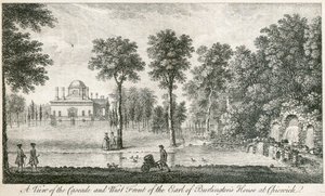 Chiswick House, Hounslow, London, 1750 av Unbekannt