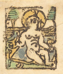 Kristusbarn med fugl, 1480. av Unbekannt