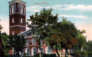 Christ Church, Muttra, India, 1900-tallet av Unbekannt