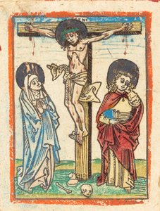 Kristus på korset, 14801490. av Unbekannt