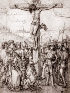 Kristus på korset, c1480 av Unbekannt