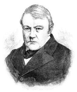 Christian Friedrich Schoenbein 1799-1868, tysk-sveitsisk kjemiker, 1900 av Unbekannt