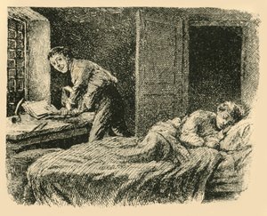 Christoph beslagla manuskriptboken og kopien, 1907. av Unbekannt