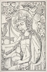 Kristus i halv lengde, ca. 1480. av Unbekannt
