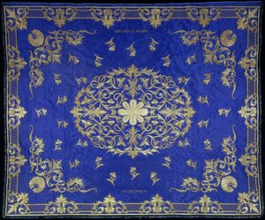 Chuppah ekteskapsbaldakin, 1867-1868 av Unbekannt