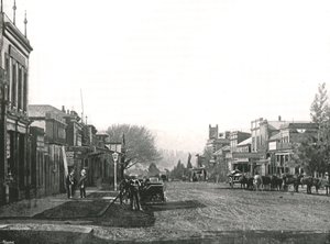 Church Street, Maritzburg, Sør-Afrika, 1895. av Unbekannt