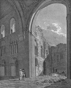 Church of St Bartholomew the Great i West Smithfield, City of London, 1822 1906 av Unbekannt
