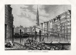 Katarina-kirken, Hamburg, Tyskland, 1879 av Unbekannt