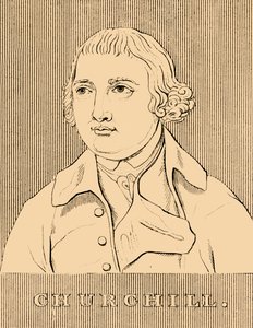 Churchill, 1732-1764, 1830. av Unbekannt