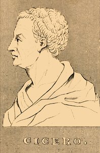Cicero, 106-43 f.Kr., 1830. av Unbekannt