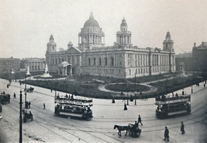Rådhuset, Belfast, 1917 av Unbekannt