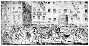 City Horsemanship eller prosesjon til St Pauls, 1789 av Unbekannt